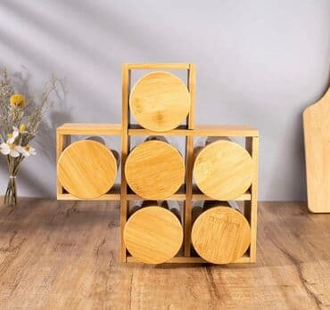 bamboo tekstil: Metbex desti bamboo 
material şüşe 
qapaq vakum — 5