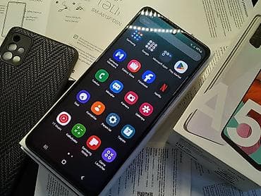 Samsung Galaxy A51, 128 GB, rəng - Ağ, Düyməli, Sensor, Barmaq izi lalafo.az -da Samsung Galaxy A51, 128 GB, rəng - Ağ, Düyməli, Sensor, Barmaq izi