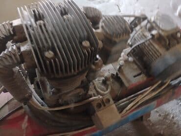 Qaldırıcı kranlar: Airmec markalı hava kompressoru - İtaliya istehsalı elektrik — 2