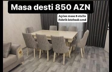 stull: Açılan, 8 stul — 1