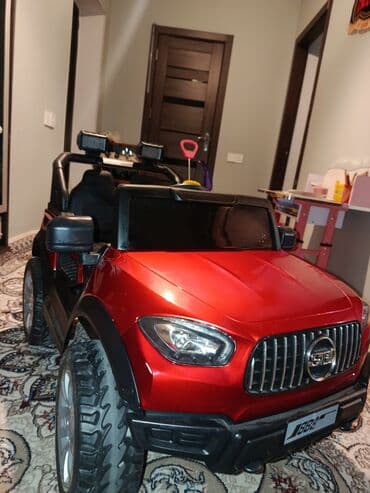 predo 3 nomre qiymeti: Uşaq elektrik maşını – iki oturacaqlı, yolsuzluq üslubunda model — 1
