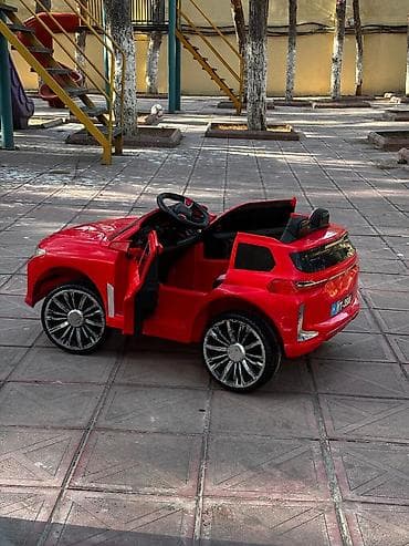 Uşaq dünyası: Uşaq elektrik maşını – YT-3588 model (qırmızı rəng) - Korpus: SUV — 1