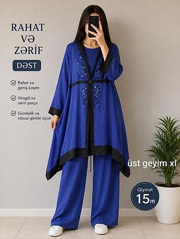 lil solid 2 plus: Rahat və zərif dəst – üst geyim XL - Geniş və komfortlu kəsim - — 1
