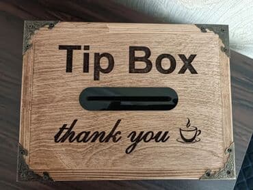 Коробка для чаевых.tip box. коробка для салфеток соли и зубочисток-15