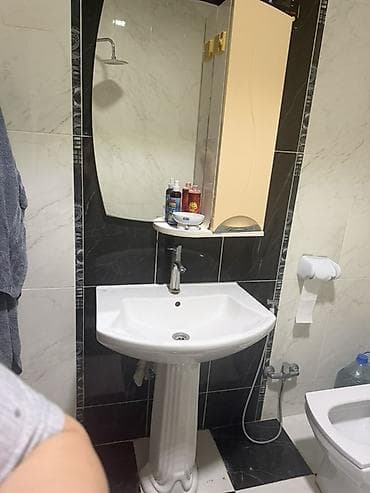 Məhəccərlər: Hamam mebeli və sanitariya dəsti - Pedestal tipli seramik əl-üz yuyan — 1