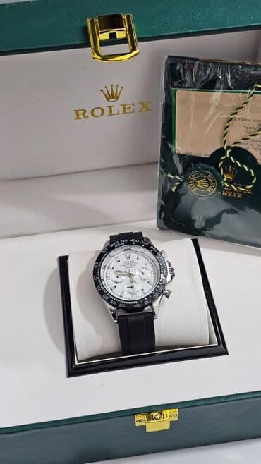 Gözəllik və sağlamlıq: Yeni, Qol saatı, Rolex, rəng - Qara — 5