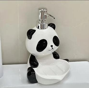 kontakt home redmi note 14: • SİFARİŞLƏ GƏTİRİLİR 🛍️ • Panda formalı 2‑in‑1 maye sabun dispenseri — 3