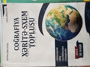 Məhsul: “Coğrafiya Xəritə-Sxem Toplusu” – 2025, III nəşr Müəlliflər — 1
