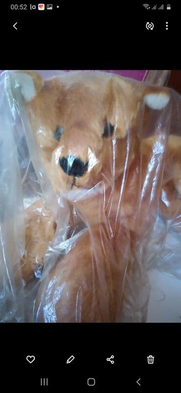 poni oyuncaq: Məhsul: Yumşaq oyuncağ ayı Təsvir: - Klassik dizaynlı, açıq qəhvəyi — 1