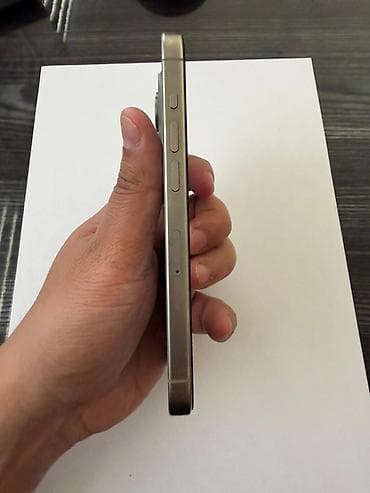 dubay iphone satisi: IPhone 15 Pro, 256 GB, White Titanium, Face ID — 3