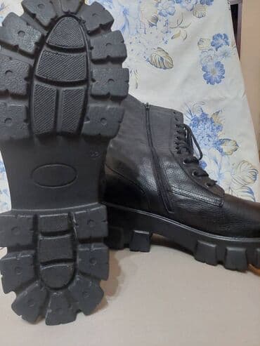 qiz ucun botlar: Ölçü: 39, rəng - Qara, Yeni — 2