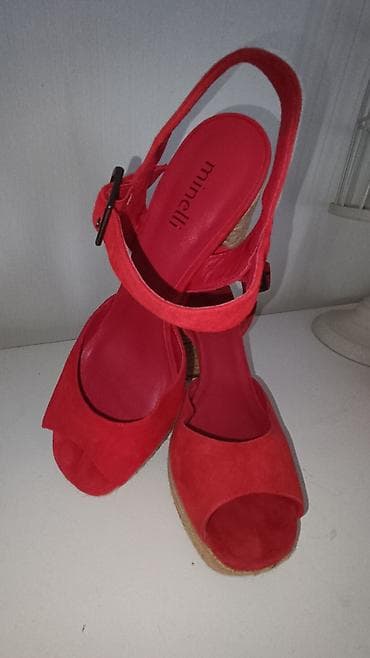 Ölçü: 39.5, rəng - Narıncı, İşlənmiş