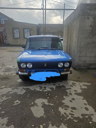 VAZ 2106, 4 qapılı sedan, mavi rəng. - Klassik “şestoy” kuzov, xrom