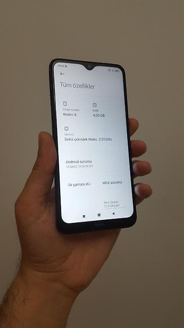 redmi note 15 pro: Redmi 8, 64 GB, rəng - Qara, İki sim kartlı — 5
