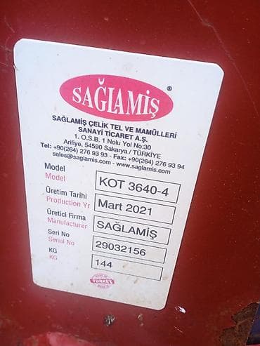 turbo az vaz 2107 satisi: Sağlamış KOT 3640-4 hey qıran/ot yığan (tirə-tirə) təkərli çarxlı — 4