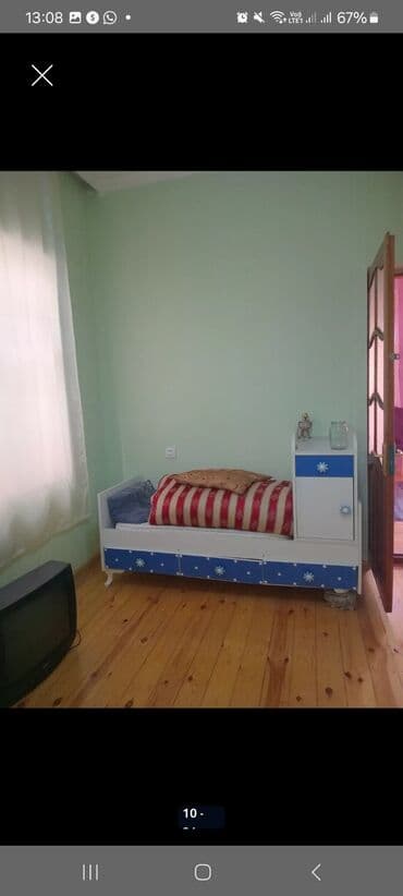 bayilda kiraye evler ucuz: 75 kv. m, 3 otaqlı, Qaz, İşıq, Su — 10