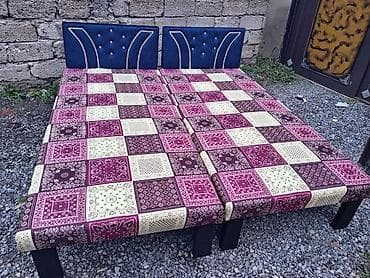 Şlanqlar: 1 nəfərlik çarpayılar 60 manat .2 nəfərlik taxt 110 manat .çatdırılma — 2