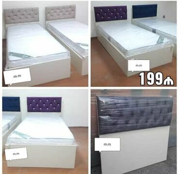 taxt doşekleri: Yeni, Təknəfərlik çarpayı, Bazasız, Matras ilə, Siyirməsiz, Azərbaycan — 4