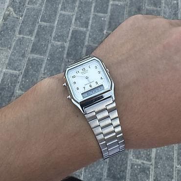 saat uşaq: Casio aq 230 a qol saatı Həm kişi həm qadın üçündür. Aldığım gün — 1