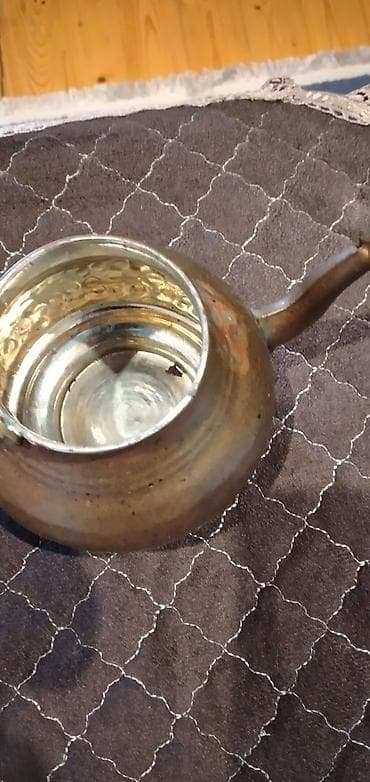 çay termosu: Rəng - Qızılı, Dəm caydanı — 3