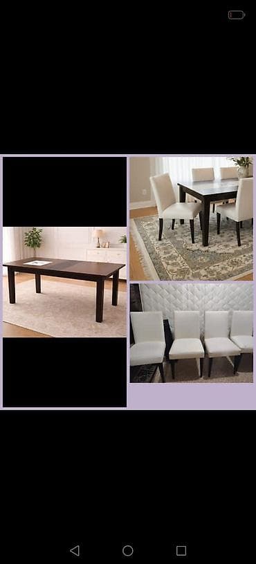 Masa desti satilir. *Bellona fabrik malidi.* 6 oturacaq daxil Acilan