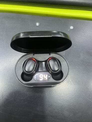 bulutuz qulaqliq: TWS simsiz qulaqcıq dəsti - Kompakt şarj qutusu ilə gəlir; ön paneldə — 1