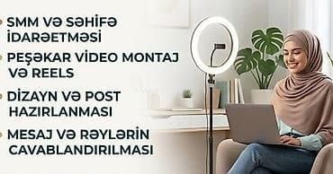 Smm işcisi inisdagram tiktok evden idare etme