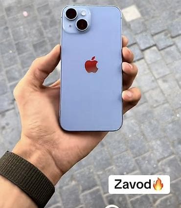 IPhone 14, 128 GB, Mavi, Simsiz şarj — 1