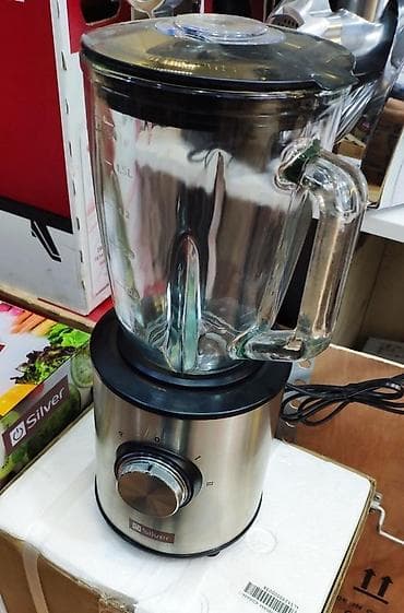 Blender kokteyl blendr kakteyl silver turk istehsali 750 watt 1.5 litr — 5