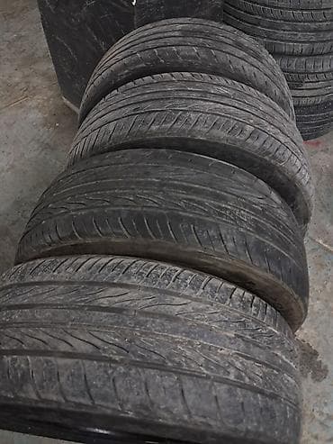 225: 215 55 17 əla təkərlər bir kamplekt tək qiymət 90manat ver apar — 2