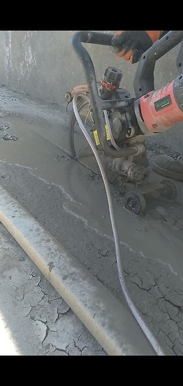 kompozit doseme: Beton və kubik kəsimi xidməti - Sənaye tipli, təkərli disk kəsici ilə — 3