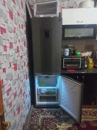 16 gb ram telefon: 2 qapılı Samsung Soyuducu Satılır, rəng - Boz — 2