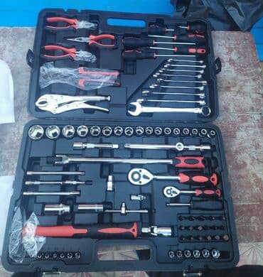 набор инструментов в баку: Açar dəsti yeni keyfiyyətli argenal 86pc — 1