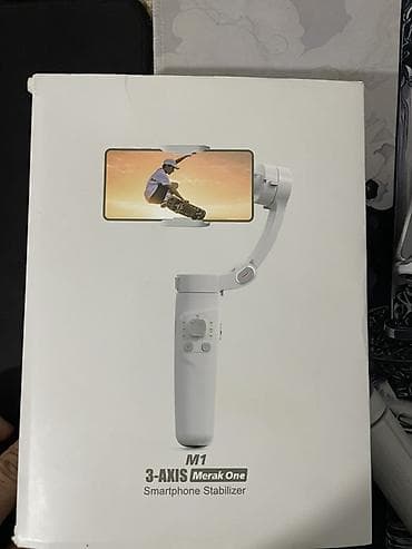 canon eos rp: M1 3-AXIS Merak One Smartphone Stabilizer - 3 oxlu elektron — 3