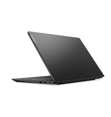 lenovo notebook qiymeti: Lenovo noutbuk – incə çərçivəli 15.6" ekranlı, qara korpusda. Ekran — 3