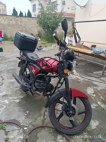 Мотоциклы: Tufan - M50, 50 см3, 2024 год, 8100 км — 2