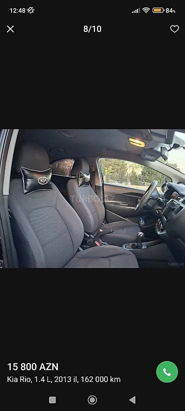 kia kompressor: Kia Rio: 1.4 l | 2013 il Hetçbek — 8