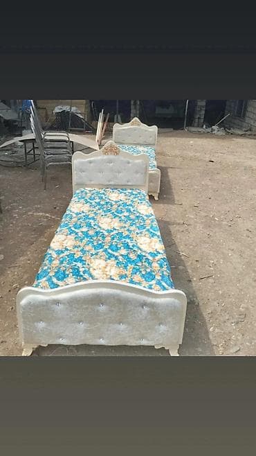 taxta kravat: Təknəfərlik çarpayı, Matras ilə — 1