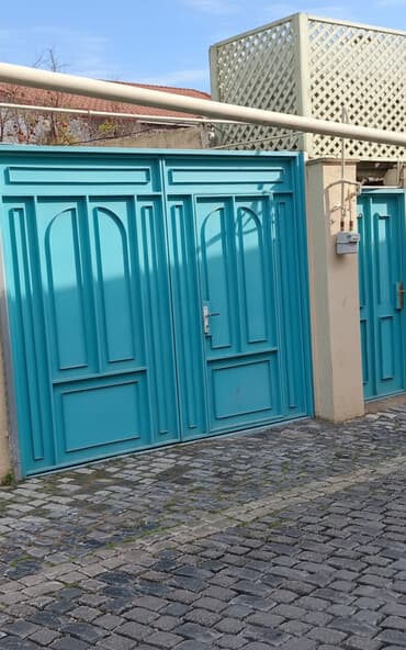 qapl: Metall darvaza və piyada qapısı komplekti - Material: möhkəm metal — 1