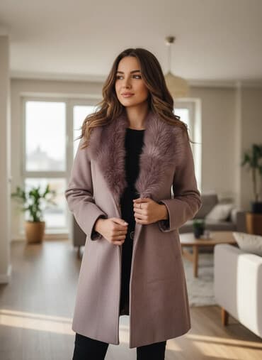 Palto, rəng - Bənövşəyi lalafo.az -da Palto, rəng - Bənövşəyi
