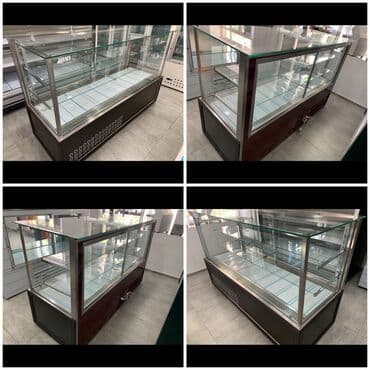 vitrin soyuducu lalafo: Şirniyyət üçün, 125 * 100 * 70, Yeni, Ünvandan götürmə, Ödənişli çatdırılma — 1