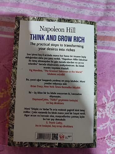 Düşün və Varlan vəya Think and Grow Rich üstündə on illiklər keçməsinə — 2