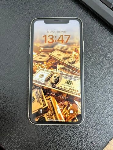айфон 11 pro max бу: IPhone 11, Ağ, Face ID — 1