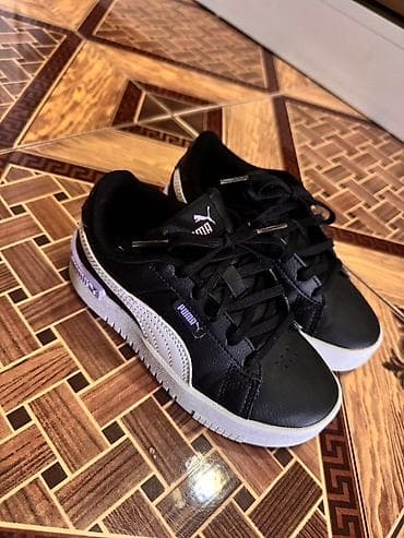 qara ketler: Rəng - Qara Krossovkalar, Puma, Ölçü: 30, Qız üçün — 3