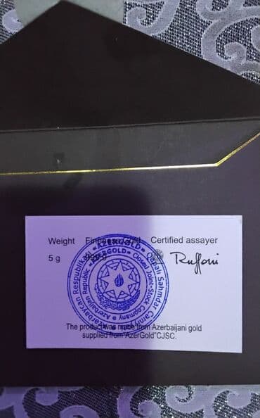 1ədəd əlavə 2 qramlıq-999,9 1 qramlıq var-995.0