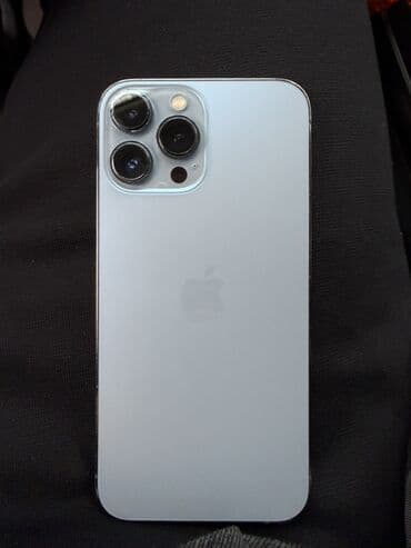 IPhone 13 Pro, 128 GB, Sierra Blue, Simsiz şarj, Face ID