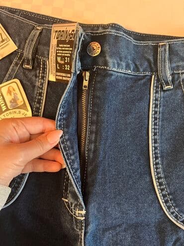 Toy paltarları və aksesuarları: Djins. Alman malı. Ölçülər: Taliya 58-70 sm. Hündürlük: 1,30 Təzə — 21