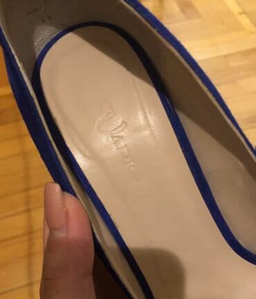 derihan ayakkabı: Tuflilər, Ölçü: 38, rəng - Göy, İşlənmiş — 3