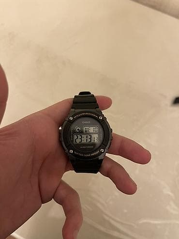 qol saati: Qol saatı, Casio, rəng - Qara — 1