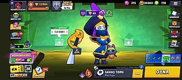 Brawl Stars hesabı - Kupa yolu: 52,984 - Profil səviyyəsi: 35 - — 2